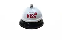 Дзвінок Ring for a Kiss 6233 8.5х5.5 см білий з червоним