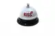 Звонок Ring for a Kiss 6233 8.5х5.5 см белый с скрасным