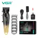 Аккумуляторная машинка для стрижки VGR V-662 Цвет: золотой