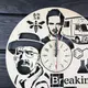 Настенные часы из дерева «Во все тяжкие»