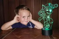 Сменная пластина для 3D светильников "Щенячий патруль" 3DTOYSLAMP