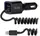 Автомобільний зарядний пристрій BUDI Car charger Blue Led Lightning 1.2m + 1USB 2.4A Black