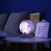 Настільний нічник світильник-светр Magic 3D COLOR Moon Light RGB з пультом
