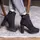 Ботильоны женские Fashion Toffi 2164 39 размер 24,5 см Черный