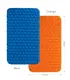 Матрац надувний двомісний з мішком-насосом Naturehike NH19Z055-P FC-11 2000*1200*65mm orange