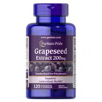 Натуральная добавка Puritan's Pride Grape Seed Extract 200 mg 120 капсул