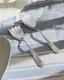 Набор из вилки и ложки Alessi Nuovo Milano 26 см для салата