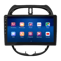 Штатна магнітола Lesko для Peugeot 206 1998-2012 екран 9" 2/32Gb/ 4G/ Wi-Fi Premium GPS Android Пежо
