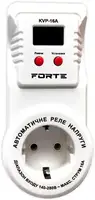 Реле напруги автоматичне Forte KVP-16A біле