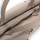ДЫМЧАТАЯ - формат А4 - качественная и элегантная сумка на молнии закругленной формы (Луцк, 864)
