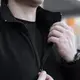 Флисовая теплая тактическая кофта для армии Армейская кофта черного цвета с карманами на молнии размер 3XL