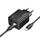 Адаптер сетевой HOCO Type-C to Type-C Cable Fundador four-port charger set N56 |2USB/2Type-C, 30W/3A, PD/QC|