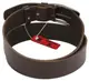 Мужской кожаный ремень под джинсы Skipper 1157-45 коричневый 4,5 см