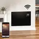 Конвекторный обогреватель 2в1 Volt Polska TermoGlass Pro 2000W Wi-Fi SMART Black
