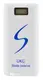 Внешний акумулятор Power bank UKC 30000 mAh c фонариком и экраном White (2176)