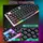 Геймерский комплект TF240 4в1 с RGB-подсветкой :мышь, клавиатура, гарнитура, коврик, игровой сет, проводной