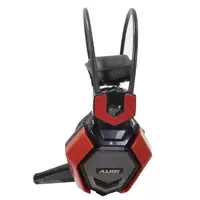 ✪Проводная гарнитура JEQANG JH-2015 Black + Red для геймеров с микрофоном накладные наушники