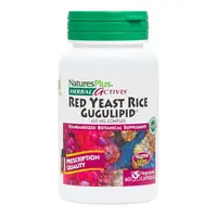 Натуральная добавка Natures Plus Herbal Actives Red Yeast Rice Gugulipid, 60 капсул