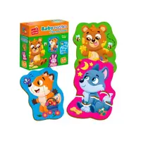 Пазли Vladi Toys Лісові звірі VT1722-26