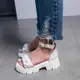 Женские босоножки Fashion Maple 3621 41 размер 26 см Белый