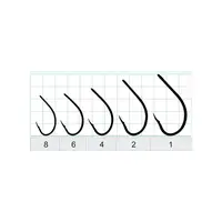 Гачки Gurza Flyliner Brazed Eye # 2 Bc (Ø 1.26 Mm) 7 Шт.