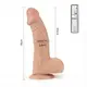 Вибромассажер 9" Real Extreme Dildo, Flesh