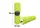 Массажный ролик EasyFit Grid Roller Extreme 45 см Салатовый