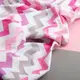 Ткань бязь ранфорс для постельного белья, хлопок, 130 гр/м2, 240 см 23666 v-6 зигзаг