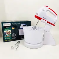 Миксер 7 скоростей с чашей 2 л Rainberg RB-1005 500Вт Red