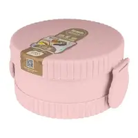 Ланч-бокс из пшеничной шелухи Эко 13*7.5см TD01266 (pink)