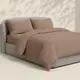 Евро постель без простыни муслин BROWN