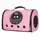 Сумка с иллюминатором для переноски кошек и собак 41x29x25 см CosmoPet CP-18 Pink