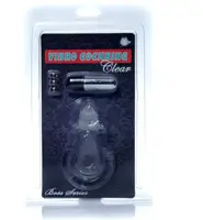 Эрекционное виброкольцо BOSS - Dolphin Vibro CockRing Clear, BS6700050