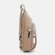 Женский кожаный рюкзак через плечо Borsa Leather K15-606be-beige