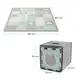 Коврик-пазл Kinderkraft Luno Shapes Mint, 30 элементов (KPLUSH00MIN0000)