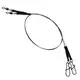 Повідець сталевий DAM Effzet Coated Core 7 Spin Leader 30см 2шт (20кг)