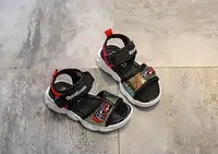 Босоніжки дитячі Reebok Replika чорно-червоні, розмір 34