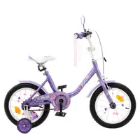 Велосипед детский Profi Ballerina Y1483 14 дюймов фиолетовый