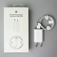 Мережевий зарядний пристрій USB + кабель USB to Lightning