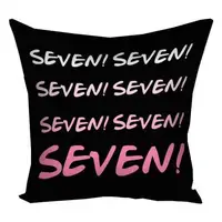 Подушка c принтом габардиновая Seven 40x40 см (4P_DR007)