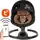 Укачивающий центр для ребенка Kidwell 2в1 REVE Black/Gold / Электрическая качалка шезлонг для новорожденных