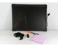 Светящийся борд. LED доска Fluorecent Board 30*40 c фломастером и салфеткой PR4