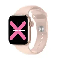 Розумний годинник Linwear LW15 з пульсоксиметром і тонометром Рожевий