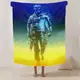 Плед патриотический 3D Воин ВСУ 12403 135х160 см