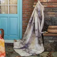 Плед покрывало Kassandra 200x220 см IDEIA см беж, хлопок, натуральное