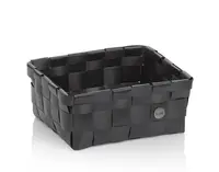 Кошик для зберігання прямокутний Kela Neo 24483 19х23х10 см чорний