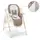 Стульчик для кормления El Camino ME 1037 CRYSTAL stars latte