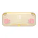 Чехол Baseus для игровой консоли Nintendo Switch Lite - GS06L Silicone(with 2 key caps) White+Pink (WISWLT-24)