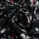 Ткань плательная атлас шелк джуна чорна