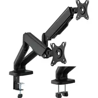 Настольный крепеж HiSmart для двух мониторов 17"-32"